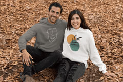 Abstract Minimal Line Art Drawing of a Face Unisex Hoodie | Boutique In USA, Hoodie, $ 51.24, A Moment Of Now™