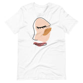 Abstract Minimalist Line Art Cracked Face Short-Sleeve Unisex T-Shirt, Tees, $ 37.95, A Moment Of Now™