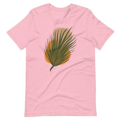 abstract Palm Leaf and Stones Minimal Modern Art Graphic Short-Sleeve Unisex T-Shirt, Tees, $ 39.00, A Moment Of Now™