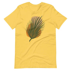 abstract Palm Leaf and Stones Minimal Modern Art Graphic Short-Sleeve Unisex T-Shirt, Tees, $ 39.00, A Moment Of Now™