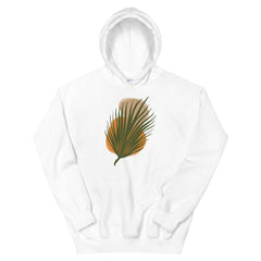 Abstract Palm Leaf and Stones Minimal Modern Art Graphic Unisex Hoodie, Hoodies, $ 49.00, A Moment Of Now™