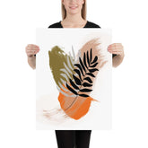 Agata Botanical Abstract Wall Art Matte Poster, Poster, $ 39.00, A Moment Of Now™