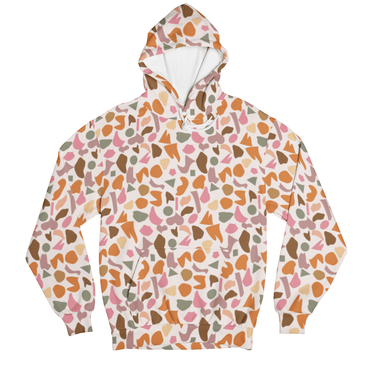 Alain Abstract Pattern Unisex Hoodie, Hoodie, $ 80.00, A Moment Of Now™