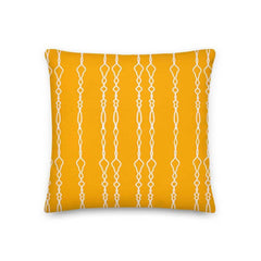 Albertine on Chrome Yellow Premium Accent Decorative Throw Pillow Cushion, Pillow, $ 64.50, A Moment Of Now™