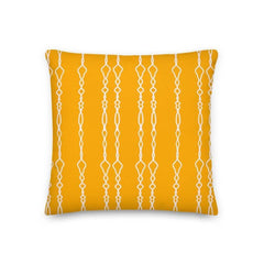 Albertine on Chrome Yellow Premium Accent Decorative Throw Pillow Cushion, Pillow, $ 64.50, A Moment Of Now™
