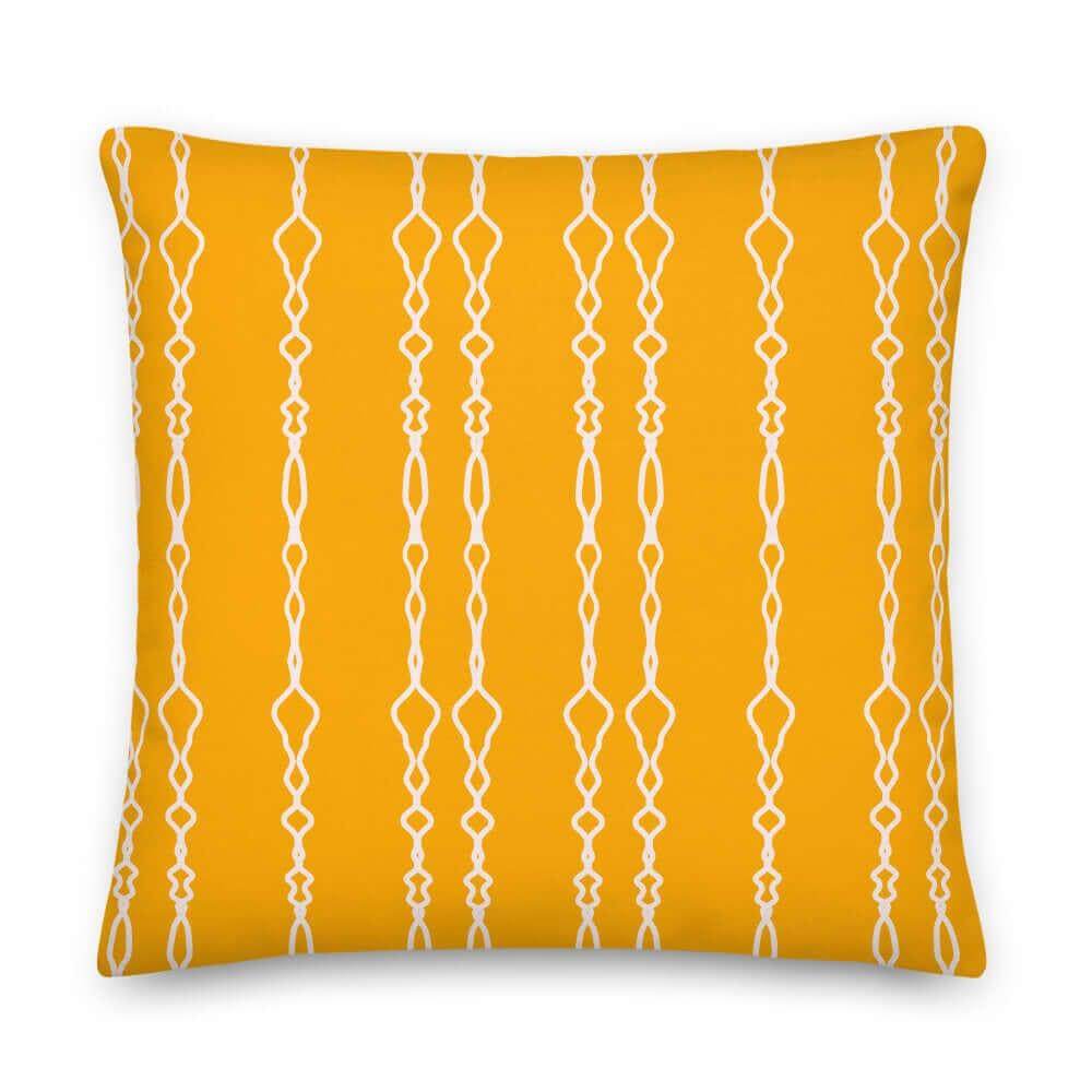 Albertine on Chrome Yellow Premium Accent Decorative Throw Pillow Cushion, Pillow, $ 71.50, A Moment Of Now™