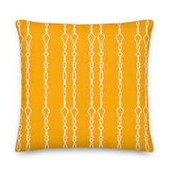 Albertine on Chrome Yellow Premium Accent Decorative Throw Pillow Cushion, Pillow, $ 71.50, A Moment Of Now™