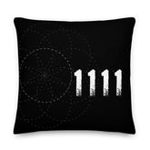 Angel Number 1111 Synchronicity Decorative Throw Pillow Cushion, Pillow, $ 71.50, A Moment Of Now™