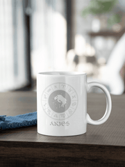 Aries Birthday Birth Zodiac Symbol Sign Coffee Tea Cup Mug, Mug, $ 17.50, A Moment Of Now™