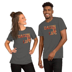 Bacon is Life I love Bacon Statement Short-Sleeve Men Women Unisex T-Shirt, Tees, $ 24.95, A Moment Of Now™