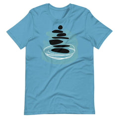 Balancing Rocks Stacked Zen Stones Minimal Abstract Shape Art Short-Sleeve Unisex T-Shirt, Tees, $ 41.04, A Moment Of Now™