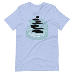 Balancing Rocks Stacked Zen Stones Minimal Abstract Shape Art Short-Sleeve Unisex T-Shirt, Tees, $ 41.04, A Moment Of Now™