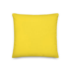 Banana Yellow Solid Color Premium Decorative Accent Throw Pillow Cushion, Pillow, $ 64.50, A Moment Of Now™