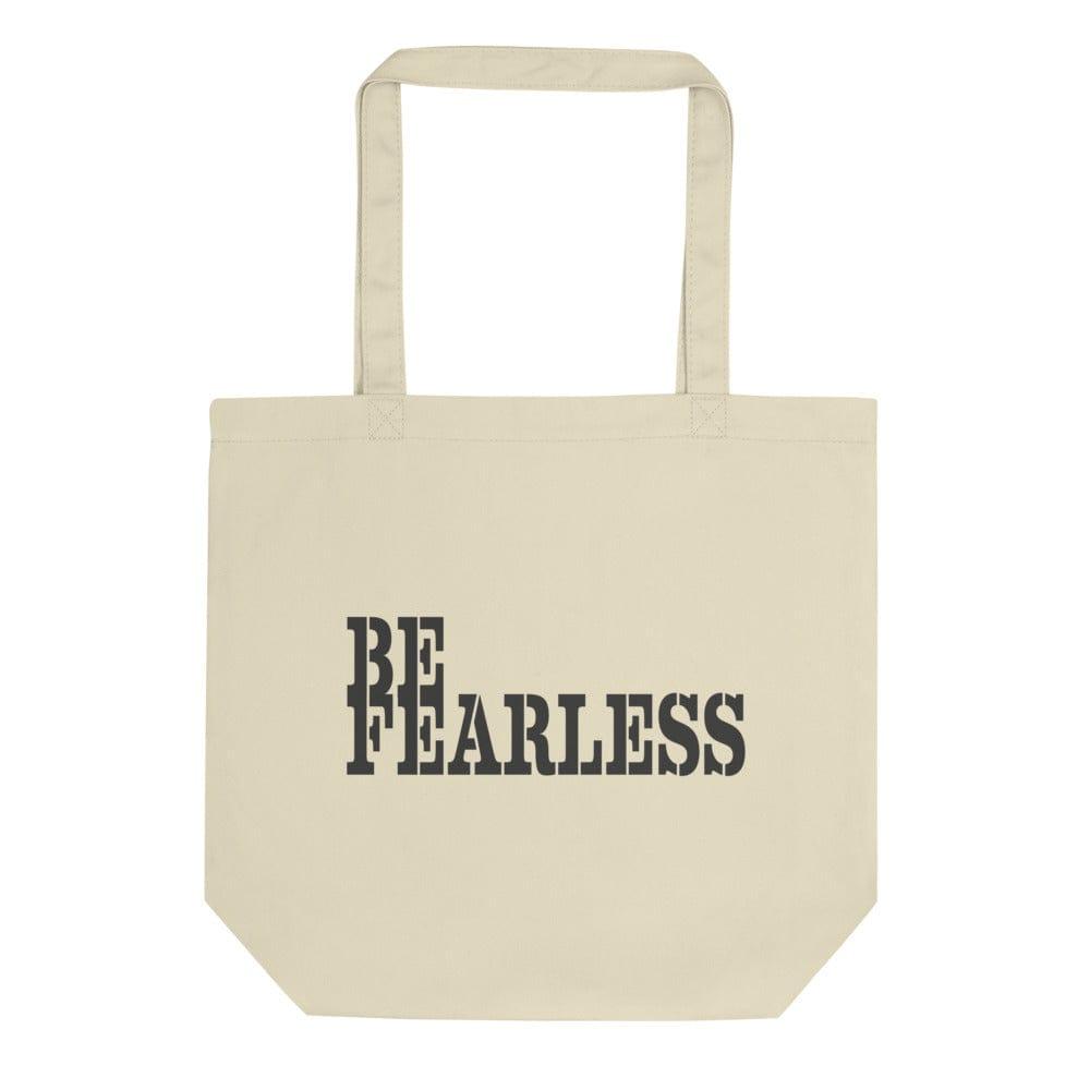 Be Fearless Minimalist Eco Tote Shopper Bag, Bags - Shopping bags, $ 27.00, A Moment Of Now™