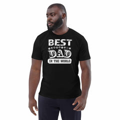 Best Dad In The World Father's Day Gift Ideas Organic Cotton T-shirt, T-shirts, $ 42.00, A Moment Of Now™
