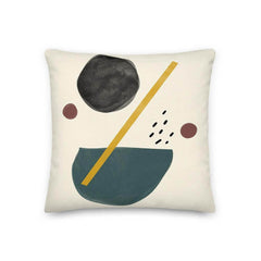 Beto Uncertain Abstract Art Premium Decorative Accent Throw Pillow Cushion, Pillow, $ 64.50, A Moment Of Now™