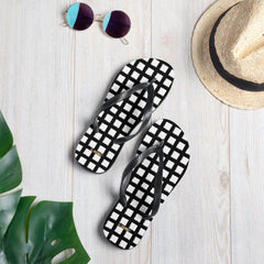 Black Square Flip-Flops, Flip Flops, $ 30.48, A Moment Of Now™