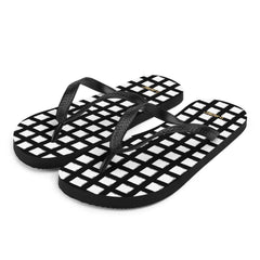 Black Square Flip-Flops, Flip Flops, $ 30.48, A Moment Of Now™