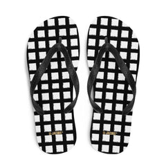 Black Square Flip-Flops, Flip Flops, $ 30.48, A Moment Of Now™