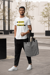 Black Square Tote Shopper Bag, Bags, $ 31.22, A Moment Of Now™
