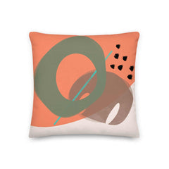 Blake Abstract Art Geometric Decorative Throw Pillow Cushion, Pillow, $ 64.50, A Moment Of Now™