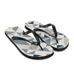 Blue Geometric Shapes Flip-Flops, Flip Flops, $ 24.95, A Moment Of Now™
