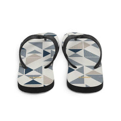 Blue Geometric Shapes Flip-Flops, Flip Flops, $ 24.95, A Moment Of Now™