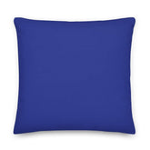 Blue (Pigment) Solid Color Decorative Throw Pillow Cushion, Pillow, $ 71.50, A Moment Of Now™