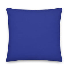 Blue (Pigment) Solid Color Decorative Throw Pillow Cushion, Pillow, $ 71.50, A Moment Of Now™