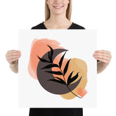 Bohemian Moon Night Abstract Minimal Art Matte Poster, Poster, $ 40.00, A Moment Of Now™