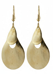 Boho Gold-tone Geometric Drop Earrings | Festival Jewelry, Earrings, $ 7.00, A Moment Of Now™