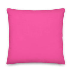 Brilliant Rose Solid Color Decorative Accent Throw Pillow Cushion, Pillow, $ 71.50, A Moment Of Now™
