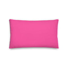 Brilliant Rose Solid Color Decorative Accent Throw Pillow Cushion, Pillow, $ 61.50, A Moment Of Now™