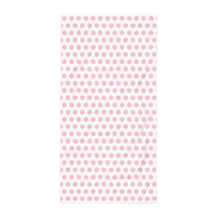 Bubble Gum Pink on White Polka Dots Beach Bath Towel, Towel, $ 42.95, A Moment Of Now™