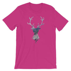 Buck Deer Graphic Short-Sleeve Men Women Unisex T-Shirt Tee, Tees, $ 27.95, A Moment Of Now™