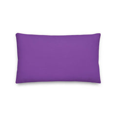 Cadmium Violet Solid Color Decorative Throw Pillow Accent Cushion, Pillow, $ 61.50, A Moment Of Now™