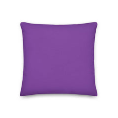 Cadmium Violet Solid Color Decorative Throw Pillow Accent Cushion, Pillow, $ 64.50, A Moment Of Now™