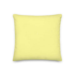 Canary Yellow Solid Color Decorative Throw Pillow Accent Cushion, Pillow, $ 64.50, A Moment Of Now™