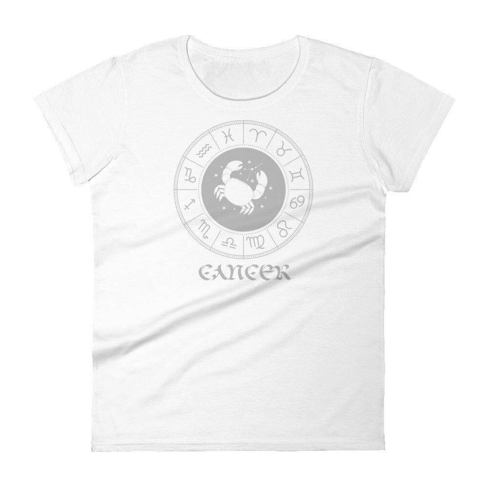 Cancer Zodiac Sign Birthday Women's Short Sleeve T-shirt, Tees, $ 35.44, A Moment Of Now™