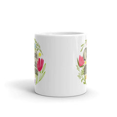 Cherish Each Moment Spring Flowers Hygge Lifestyle Inspirational Quote Coffee Tea Cup Mug, Mugs, $ 17.50, A Moment Of Now™