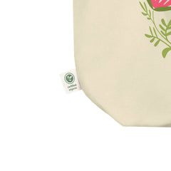 Cherish Each Moment Spring flowers Hygge Lifestyle Inspirational Quote Organic Eco Tote Bag, Bags - Shopping bags, $ 27.00, A Moment Of Now™
