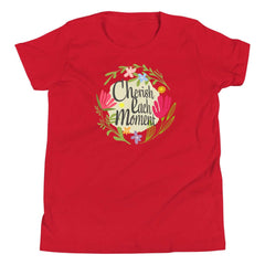 Cherish Each Moment Spring Flowers Youth Short Sleeve T-Shirt, Tees, $ 27.50, A Moment Of Now™