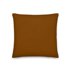 Chocolate (Traditional) Pillow | Rich Brown Cozy Rustic Decor, Throw Pillows, $ 64.50, A Moment Of Now™