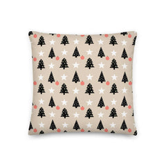 Christmas Holiday Beige Solid Color Decorative Throw Pillow Cushion, Pillow, $ 64.50, A Moment Of Now™