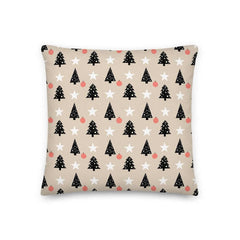 Christmas Holiday Beige Solid Color Decorative Throw Pillow Cushion, Pillow, $ 64.50, A Moment Of Now™