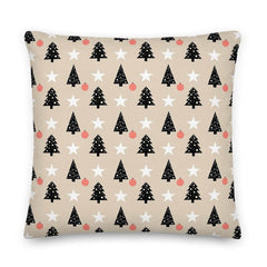 Christmas Holiday Beige Solid Color Decorative Throw Pillow Cushion, Pillow, $ 71.50, A Moment Of Now™