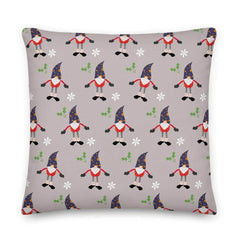 Christmas Holiday Gnome Decorative Throw Pillow Accent Cushion, Pillow, $ 71.50, A Moment Of Now™