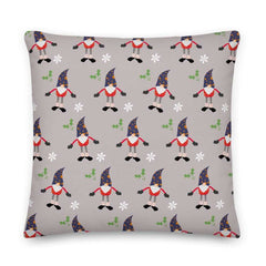 Christmas Holiday Gnome Decorative Throw Pillow Accent Cushion, Pillow, $ 64.50, A Moment Of Now™