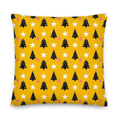 Christmas Holiday Gold Decorative Throw Pillow Cushion, Pillow, $ 71.50, A Moment Of Now™