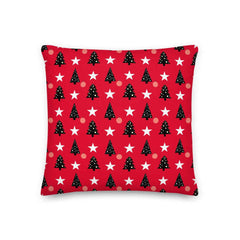 Christmas Holiday Red Decorative Throw Pillow Cushion, Pillow, $ 64.50, A Moment Of Now™